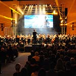 Das PLAY Orchester 2015 in der Raiffeisen Sportarena Grieskirchen