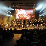 Das PLAY Orchester 2015 in der Raiffeisen Sportarena Grieskirchen