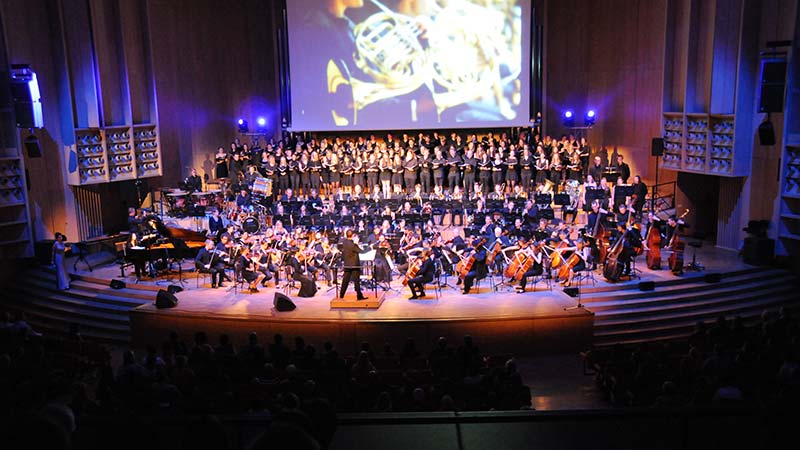 Das PLAY Orchester 2015 im Brucknerhaus Linz