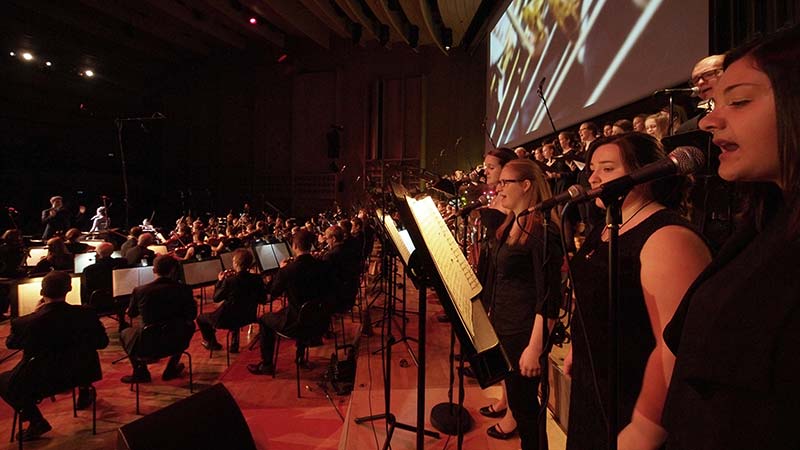 Das PLAY Orchester 2015 im Brucknerhaus Linz