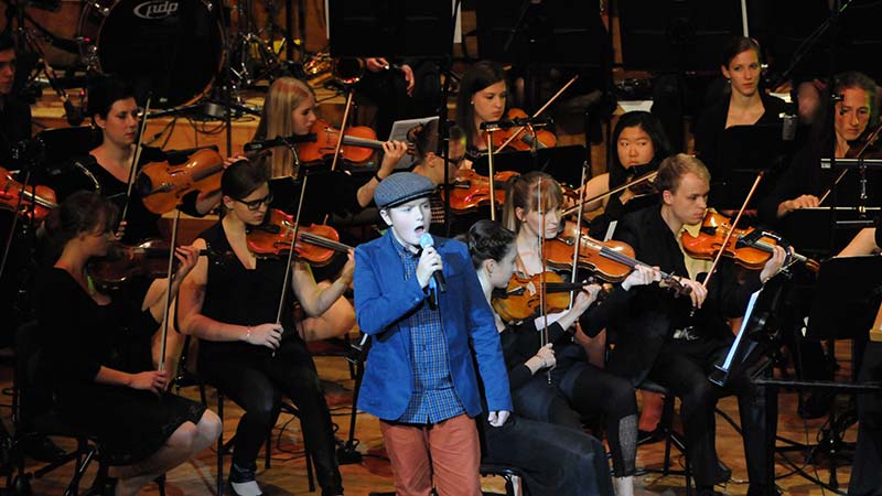 Das PLAY Orchester 2015 im Brucknerhaus Linz